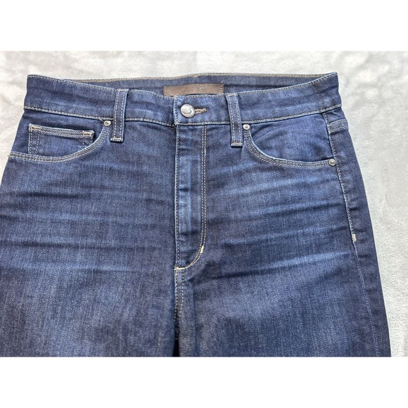 J.J. Joes Jeans Womens Sz 27 Dark Blue Lauren High Rise Skinny Ankle Stretch - Picture 3 of 13